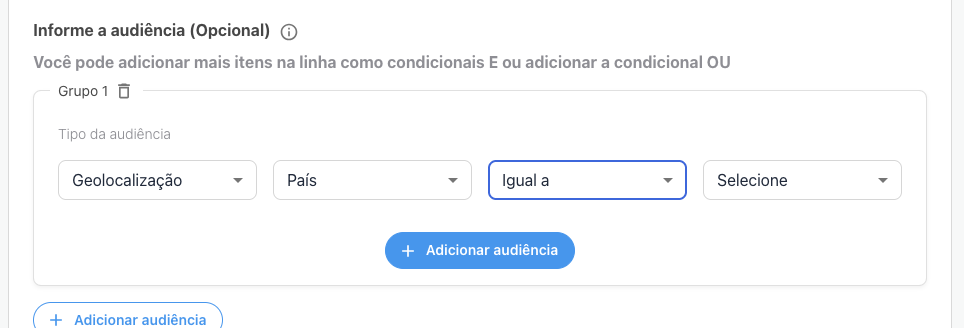 Geolocalização com o nível País